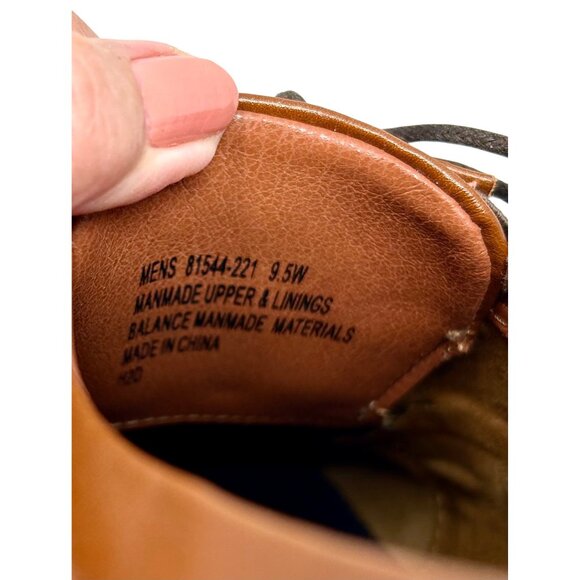 Nunn‎ Bush Mens Brown Leather Derby Dress Shoes Size 10 - Picture 9 of 9